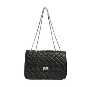 Bolsa de Couro Griffazzi Preta - GRIFFAZZI