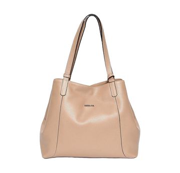 Bolsa de Couro Griffazzi Nude - GRIFFAZZI