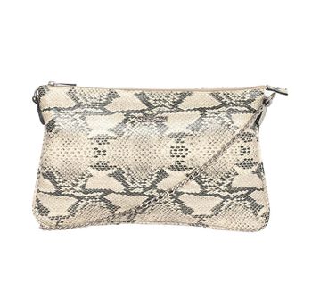 Bolsa Clutch Transversal em Couro Griffazzi Preta - GRIFFAZZI