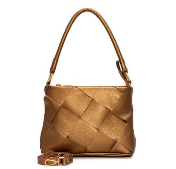Bolsa de Couro Griffazzi Bronze - GRIFFAZZI
