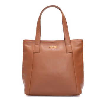 Bolsa de Couro Griffazzi Ombro Marrom - GRIFFAZZI