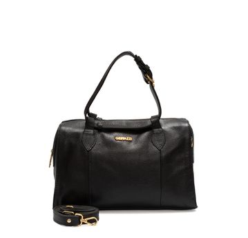 Bolsa Bau de Couro Griffazzi Preta - GRIFFAZZI