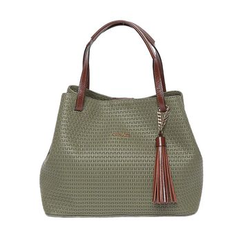 Bolsa de Couro Griffazzi Verde - GRIFFAZZI