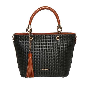 Bolsa de Couro Griffazzi Preto - GRIFFAZZI