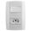 INTERRUPTOR TECLA SIMPLES 10A + TOMADA 4X2 SLIM ILUMI