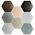 Revestimento 20x23x11,5 Hexagonal Connect Ceral