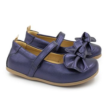 Sapatilha Infantil Feminina Andressa - Metal Denim - Blue Infantis