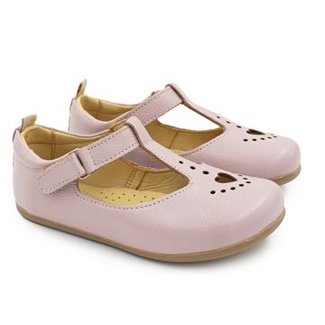 Sapatilha Infantil Feminina Camila - Rosa Antigo - Blue Infantis