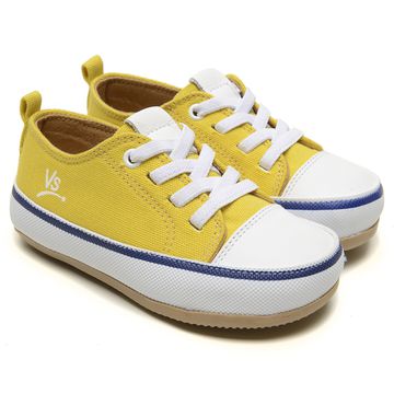 Tênis Infantil Rainbow Lona - Amarelo - Blue Infantis