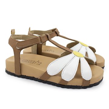 Sandália Feminina Margarida - Cappuccino - Blue Infantis