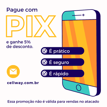 Pague sua compra com pix e ganhe 5% de desconto!