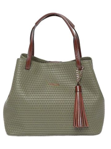 Bolsa de Couro Griffazzi Verde - GRIFFAZZI