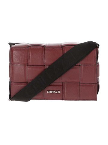 Bolsa de Couro Griffazzi Bordô - GRIFFAZZI