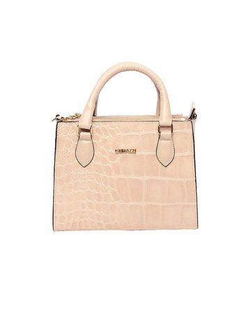 Bolsa de Couro Griffazzi Nude - GRIFFAZZI