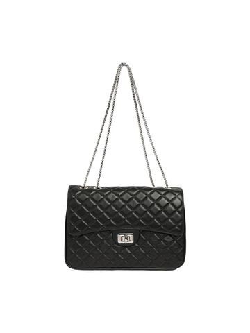Bolsa de Couro Griffazzi Preta - GRIFFAZZI