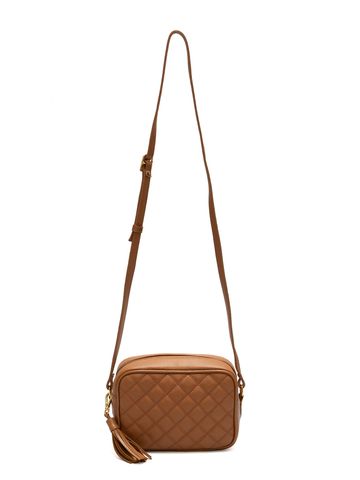 Bolsa de Couro Griffazzi Tranversal Caramelo - GRIFFAZZI