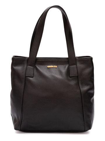 Bolsa de Couro Griffazzi Ombro Preta - GRIFFAZZI