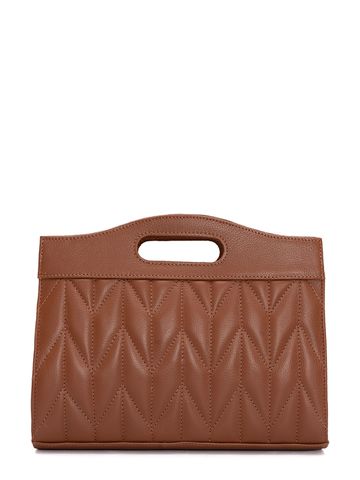 Bolsa de Couro Griffazzi Ombro Marrom - GRIFFAZZI