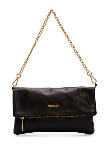Bolsa Clutch de Couro Griffazzi Preta - GRIFFAZZI