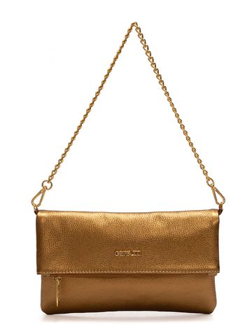 Bolsa Clutch de Couro Griffazzi Bronze - GRIFFAZZI