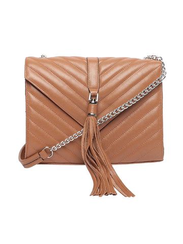 Bolsa de Couro Griffazzi Estruturada Caramelo - GRIFFAZZI