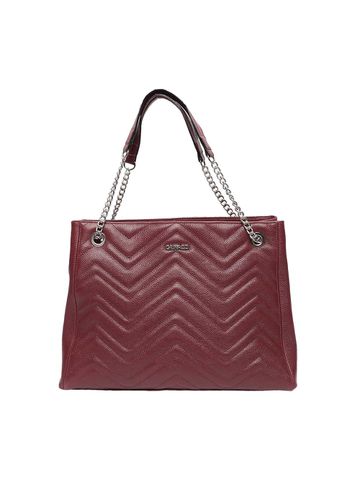Bolsa Couro Griffazzi Bordô - GRIFFAZZI