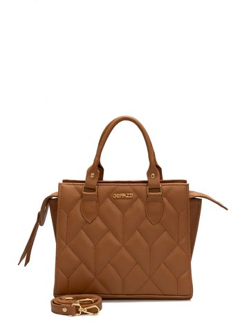 Bolsa de Couro Griffazzi Caramelo - GRIFFAZZI