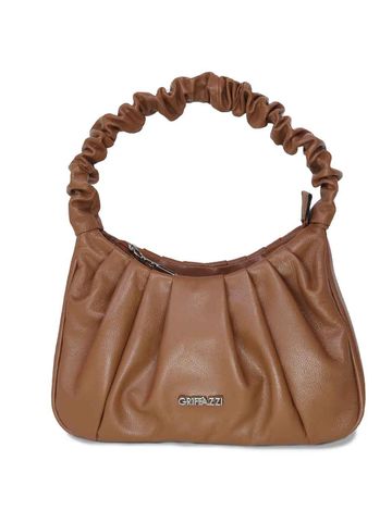 Bolsa de Couro Griffazzi Caramelo - GRIFFAZZI