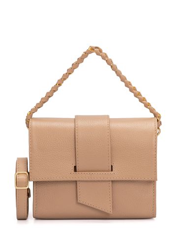 Bolsa de Couro Griffazzi Nude - GRIFFAZZI