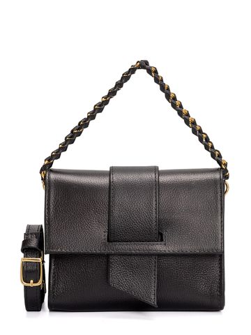 Bolsa de Couro Griffazzi Preta - GRIFFAZZI