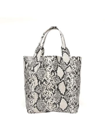 Sacola Griffazzi em Couro Preta - GRIFFAZZI