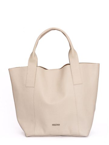 Sacola Griffazzi em Couro Marfim - GRIFFAZZI