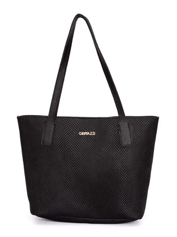 Bolsa de Couro Griffazzi Preta - GRIFFAZZI
