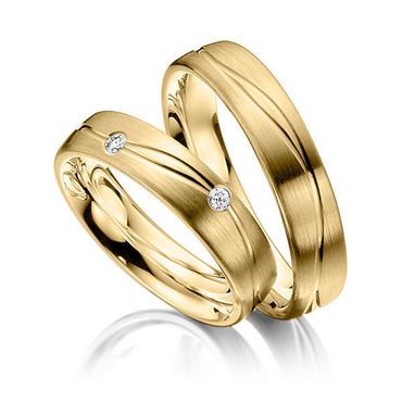 Aliança de Casamento com Brilhantes - Helder Joalheiros 
