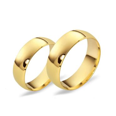 Aliança Clássica em Ouro 18k - 7,0 Milímetros - Helder Joalheiros 