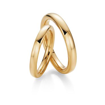 Aliança Clássica em ouro 18k - Helder Joalheiros 
