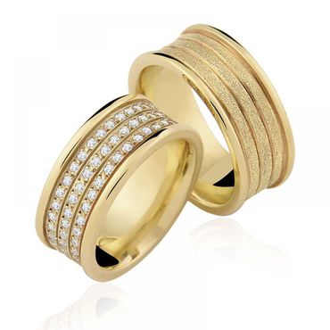 Aliança de Casamento Glamour - Helder Joalheiros 