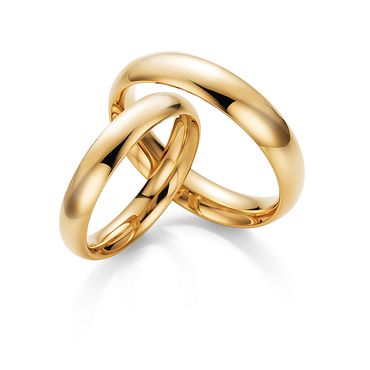 Aliança Ouro Amarelo Classic - 4,5 Milímetros - Ouro 18k - Helder Joalheiros 