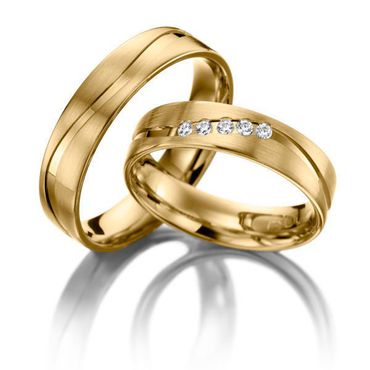 Aliança para Casamento - Ouro 18k - Brilhantes - Helder Joalheiros 