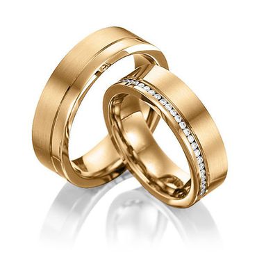 Aliança de Casamento com Diamantes - Helder Joalheiros 