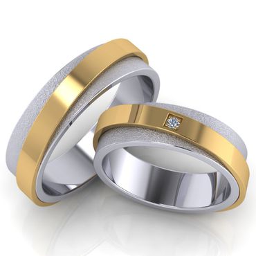 Aliança em Ouro 18k Bodas e Casamento - Helder Joalheiros 