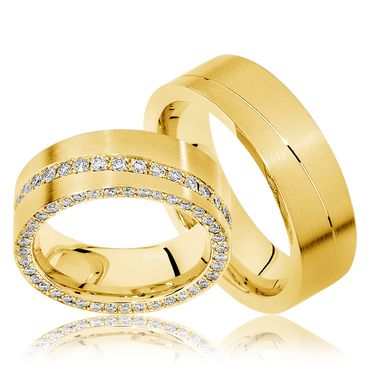 Aliança em Ouro 18k - Helder Joalheiros 