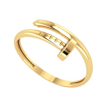 Anel em Ouro 18k Personalizado Prego - Helder Joalheiros 