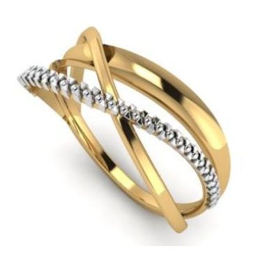 Anel em Ouro 18k Arcos Trabalhados - Helder Joalheiros 