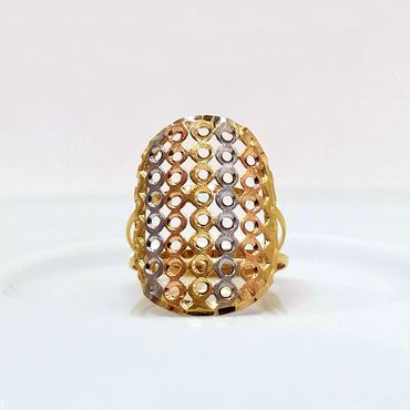 Anel em Ouro 18k Tricolor - Helder Joalheiros 