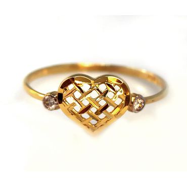 Anel em Ouro 18k com Zircônias - Helder Joalheiros 
