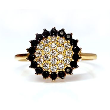 Anel em Ouro 18k Cravejado - Helder Joalheiros 