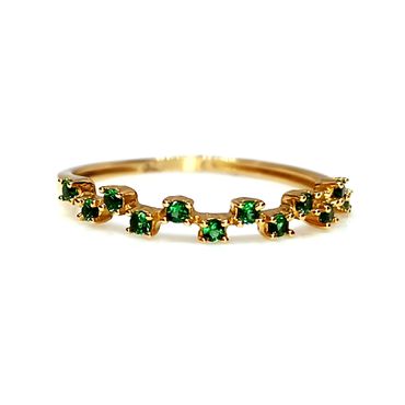 Anel em Ouro 18k Cravejado (Personalize com a Pedra a Sua escolha) - Helder Joalheiros 