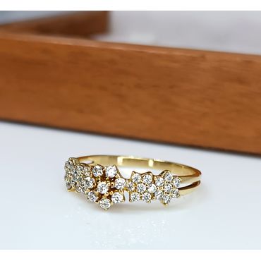 Anel em Ouro 18k Florzinha - Helder Joalheiros 