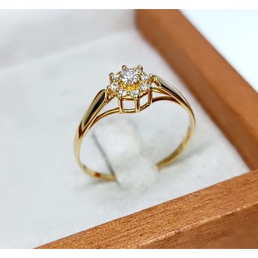 Anel Solitário em Ouro 18k Garra Personalizada - Helder Joalheiros 